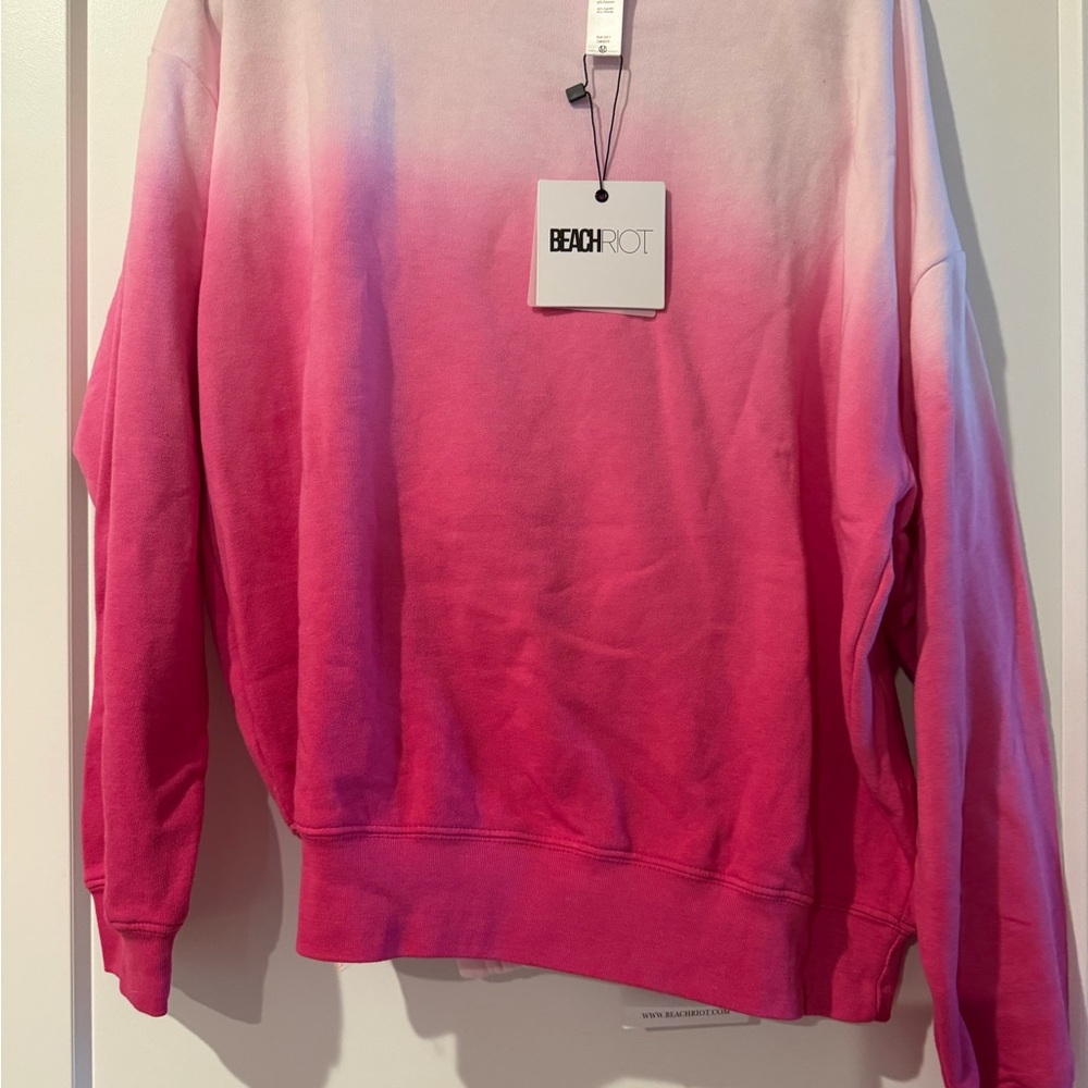 Beach Riot Pink Gradient Top